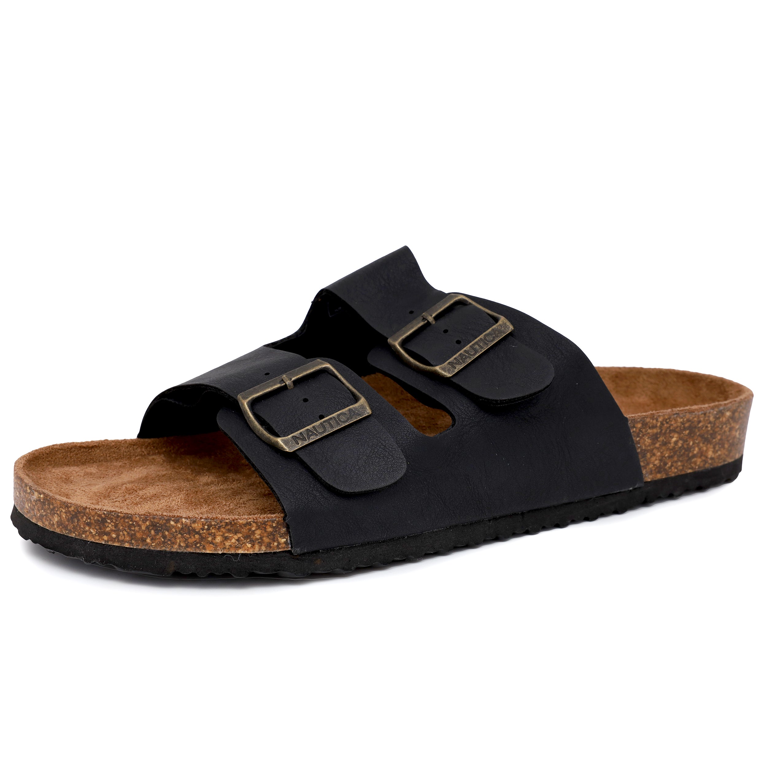  Nautica Triun Slip on Sandal - Black/Tumbled - Bonton