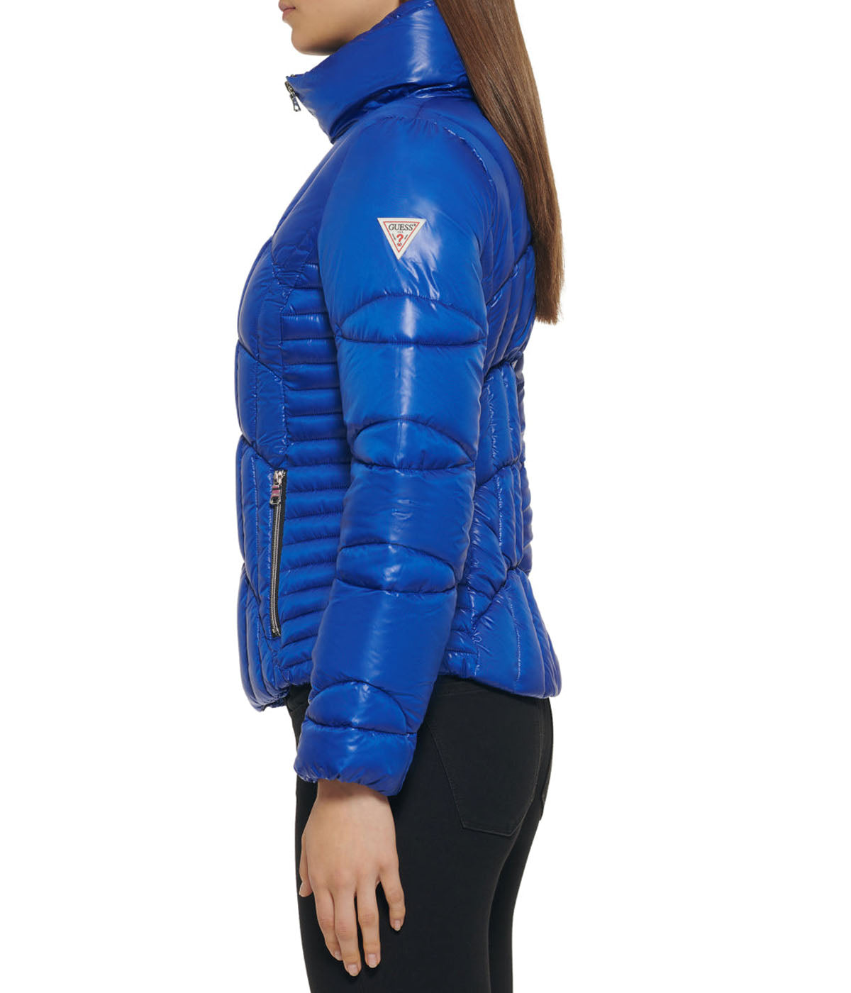  GUESS Quilted Puffer Jacket Indigo - Indigo - Bonton