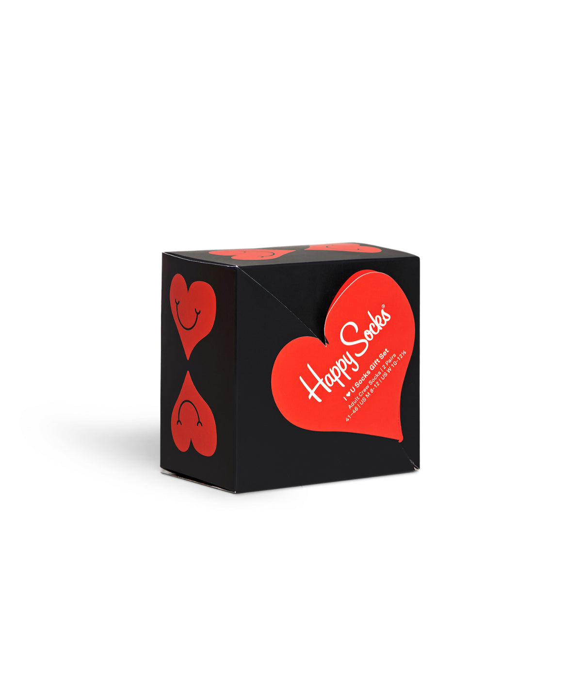  2-Pack I Heart You Socks Gift Set Multi - Multi - Bonton