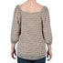  Anne Klein Plaid Popover with Side Slits - Bisqueware Light Coffee Combo - Bonton