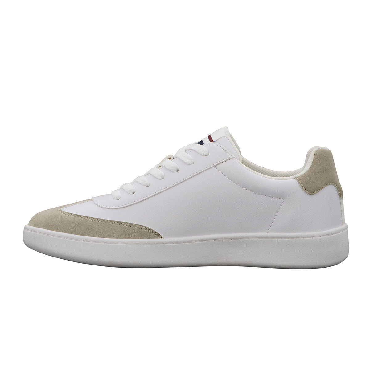  Ben Sherman Glasgow Lace Up Sneaker - White - Bonton