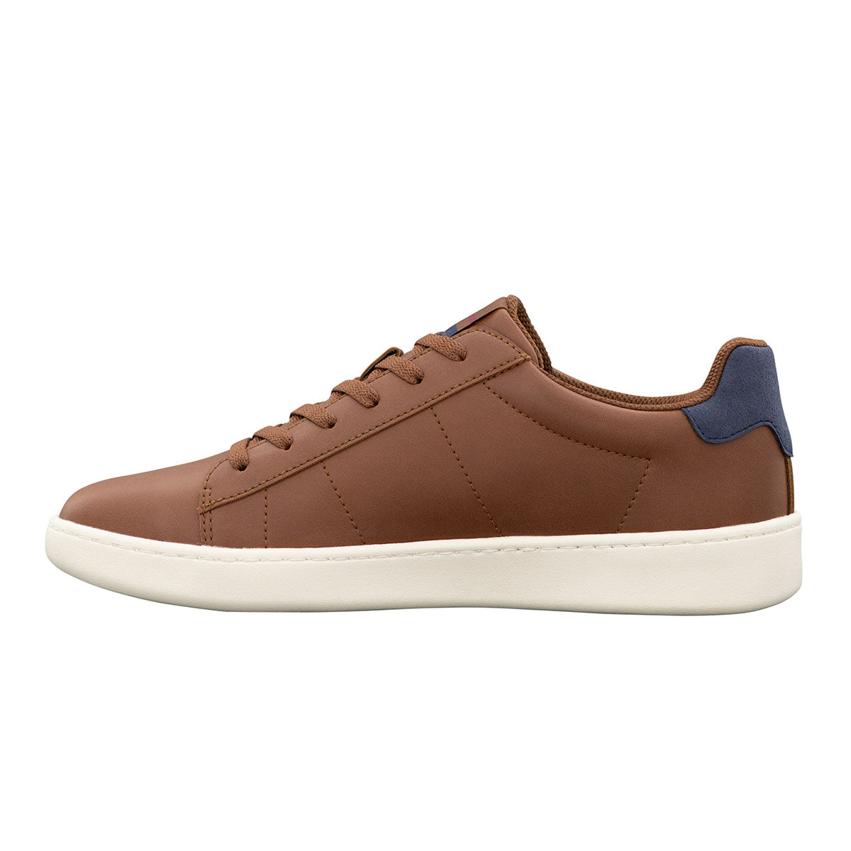  Ben Sherman Hampton Lace Up Sneaker - Chestnut & Navy - Bonton