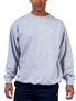  Champion Champion Big And Tall Men's Powerblend Fleece Pullover Crew Sweatshirt - Heather Grey - Bonton