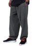  Champion Champion Big And Tall Men's 100% Cotton Jersey Sweatpants - Charcoal Heather - Bonton
