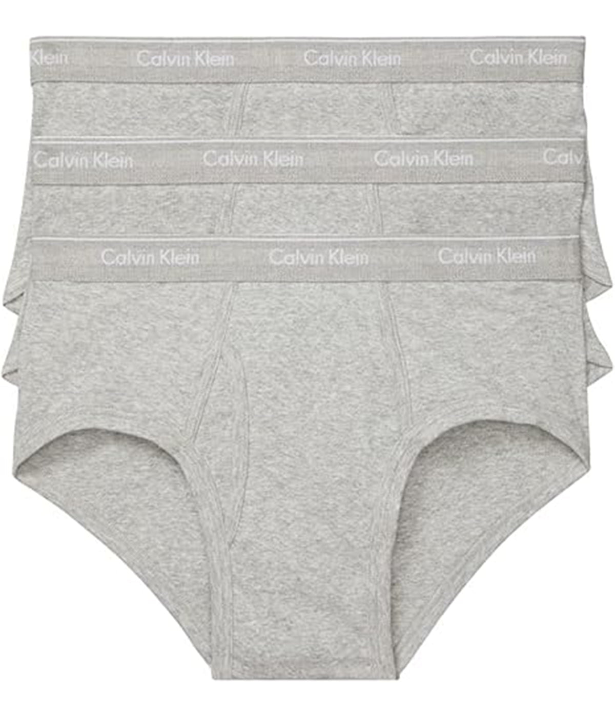  Calvin Klein Cotton Classics Classic Brief 3 Pack - Gray - Bonton