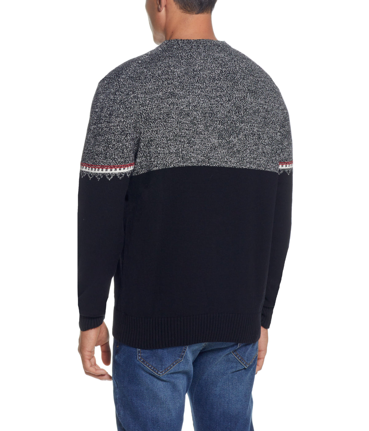  WEATHERPROOF VINTAGE Bear Holiday Sweater Black - Black - Bonton