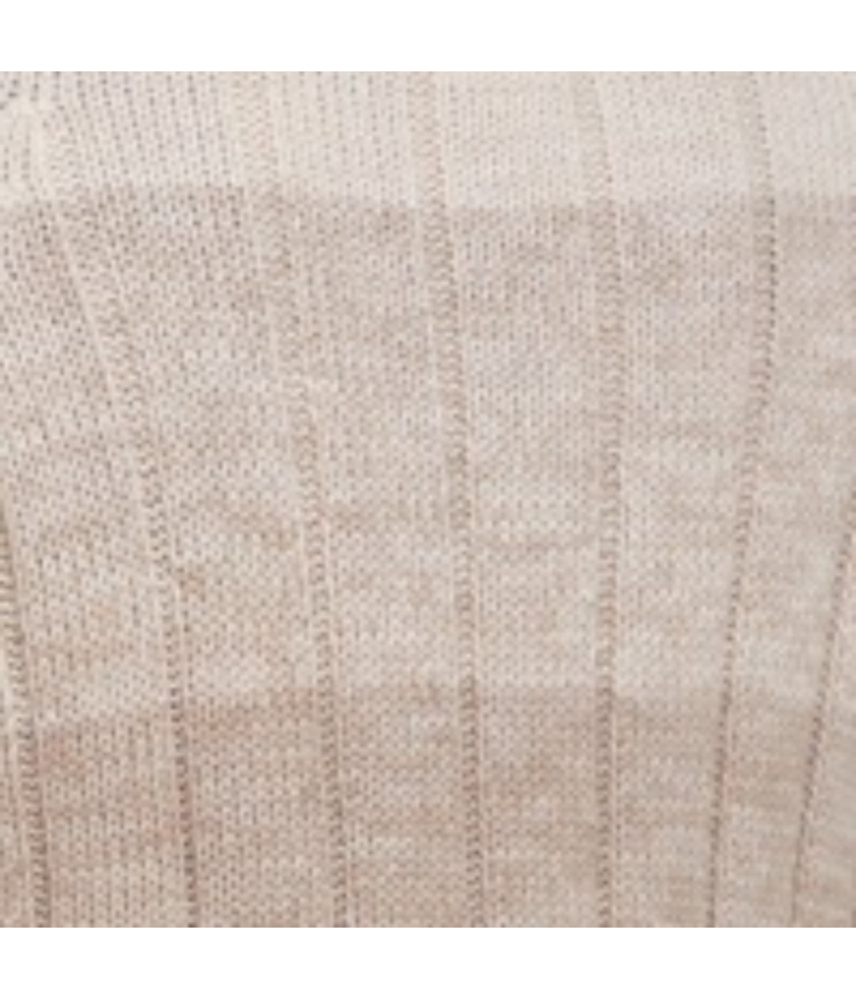  WEATHERPROOF VINTAGE Ombre Cable Button Mock Neck Sweater Beige Marl - Beige Marl - Bonton