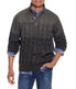  WEATHERPROOF VINTAGE Ombre Cable Button Mock Neck Sweater Camouflage Marl - Camouflage Marl - Bonton