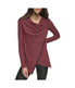  Andrew Marc Andrew Marc Women's Draped Thermal Tunic Rust - Rust - Bonton