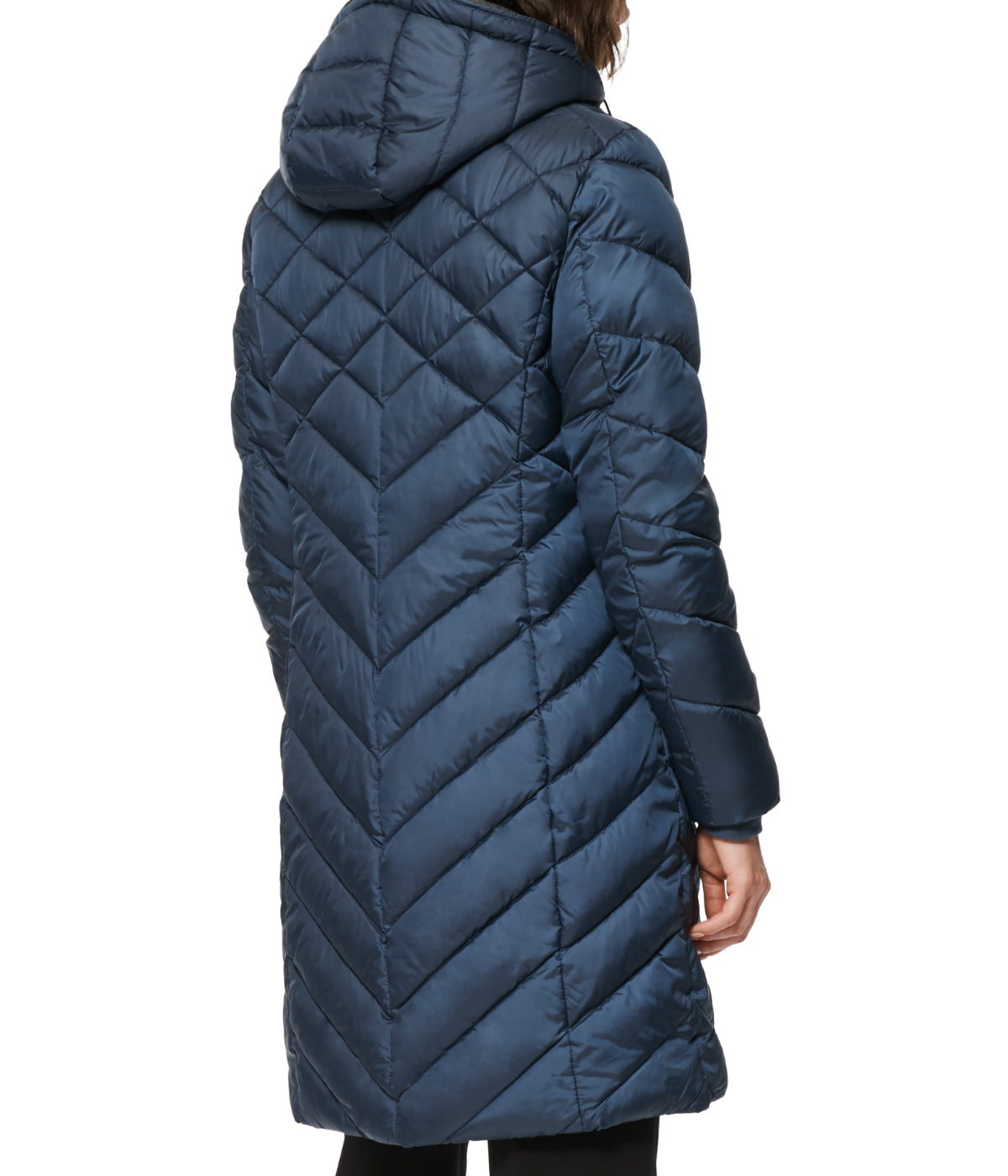  Andrew Marc Elara Slim Puffer Steel Blue - Steel Blue - Bonton