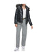  Andrew Marc Minna Faux Down Fill Lacquer Puffer Black - Black - Bonton