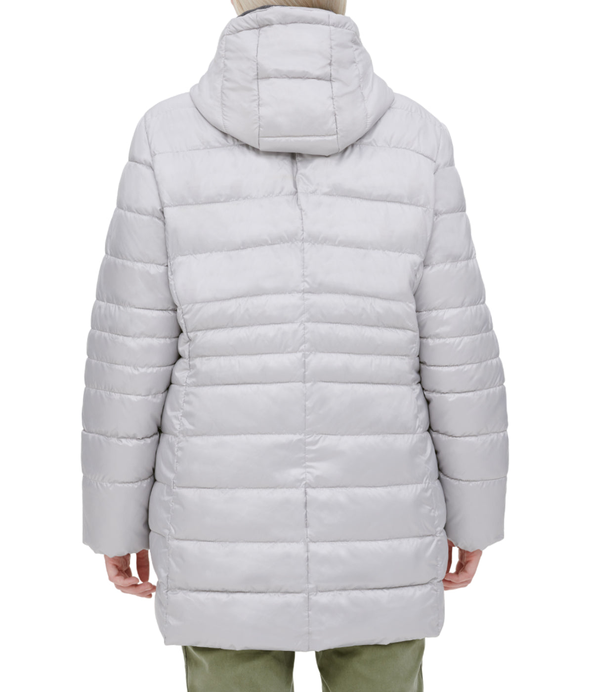  Andrew Marc Windsor Faux Parka Plus Size Light Grey - Light Grey - Bonton