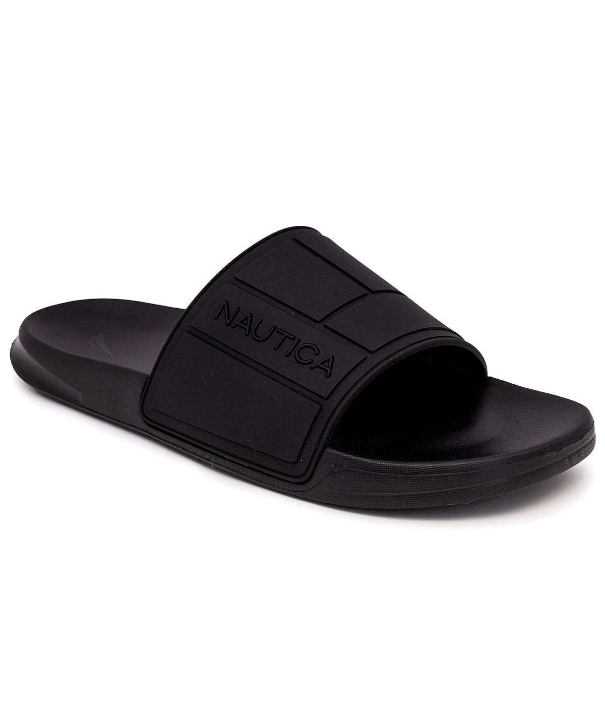  Nautica Bower Mono Slide Sandal - Black - Bonton
