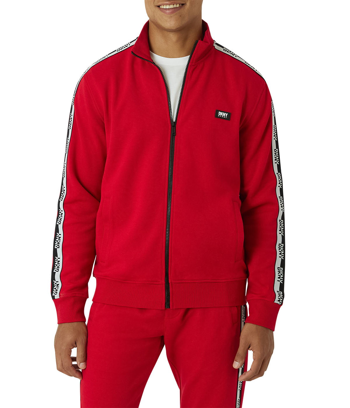  DKNY Apex Track Jacket - Red - Bonton
