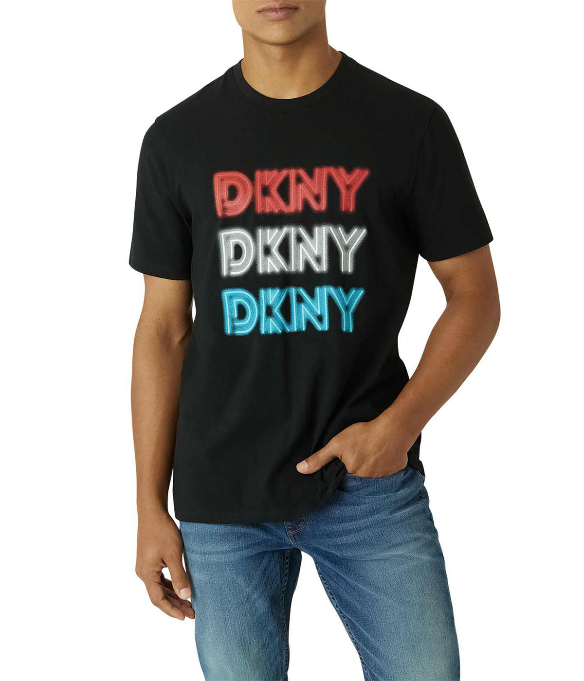  DKNY Folsom Tee - Black - Bonton