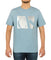 Short Sleeves Matte Metallic Monogram Tee