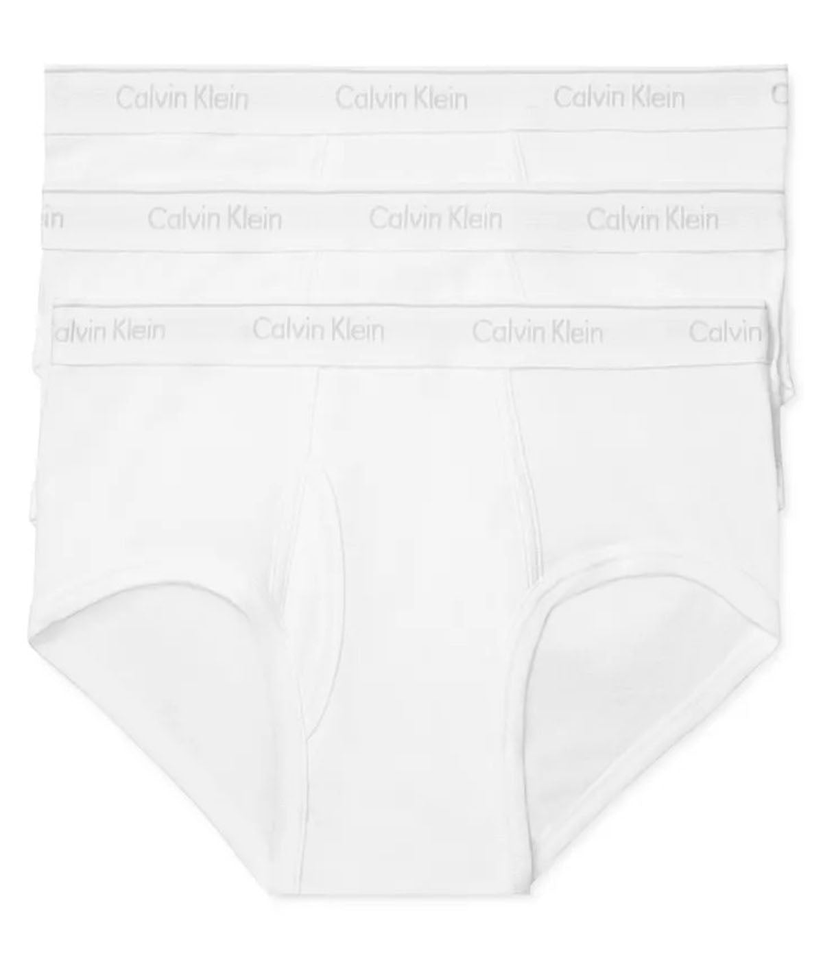  Calvin Klein Cotton Classics Classic Brief 3 Pack - White - Bonton