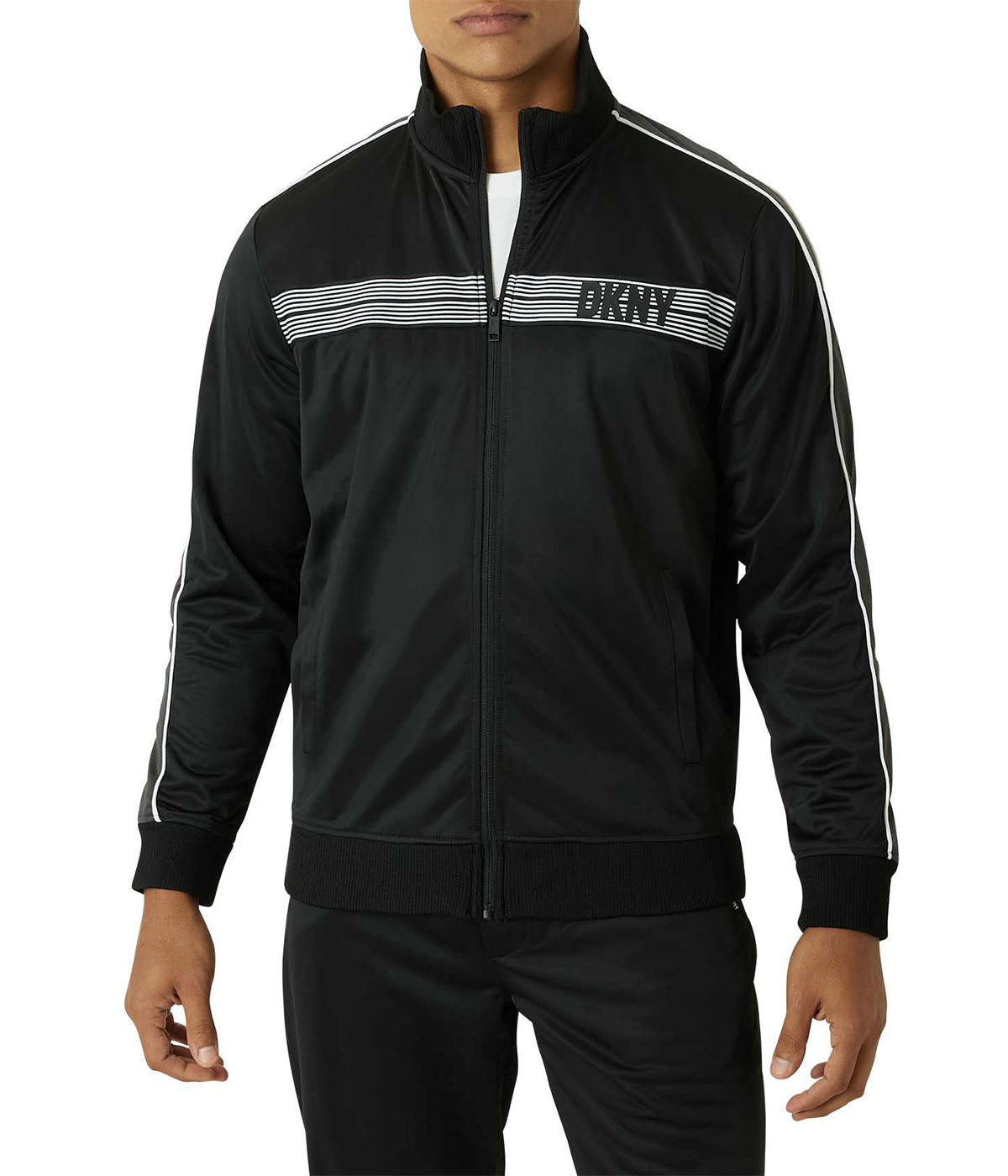  DKNY Royal Track Jacket - Black - Bonton