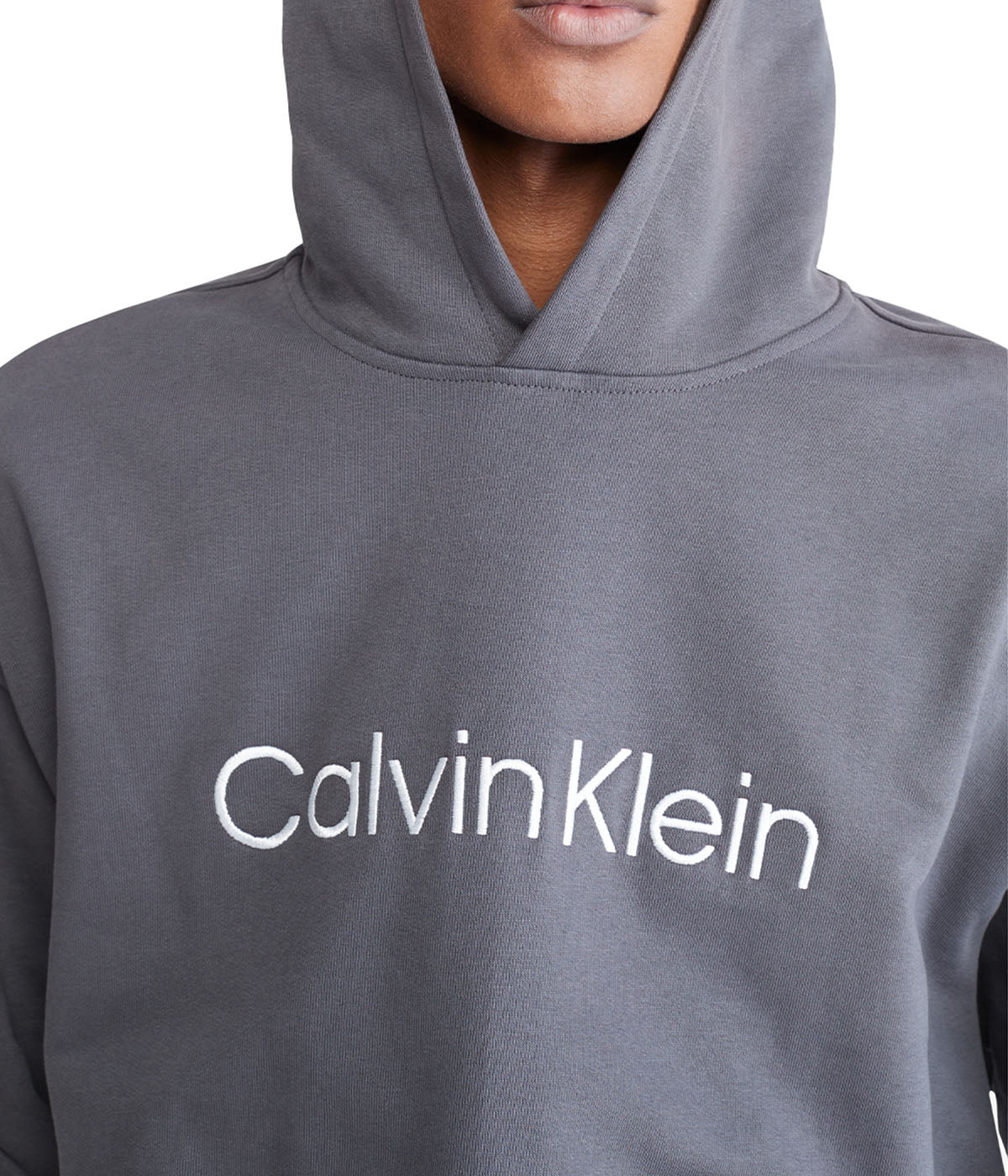  Calvin Klein Long Sleeves Standard Logo - Forged Iron - Bonton