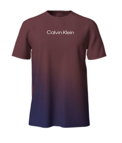 Short Sleeves Linear Logo Crew Tee