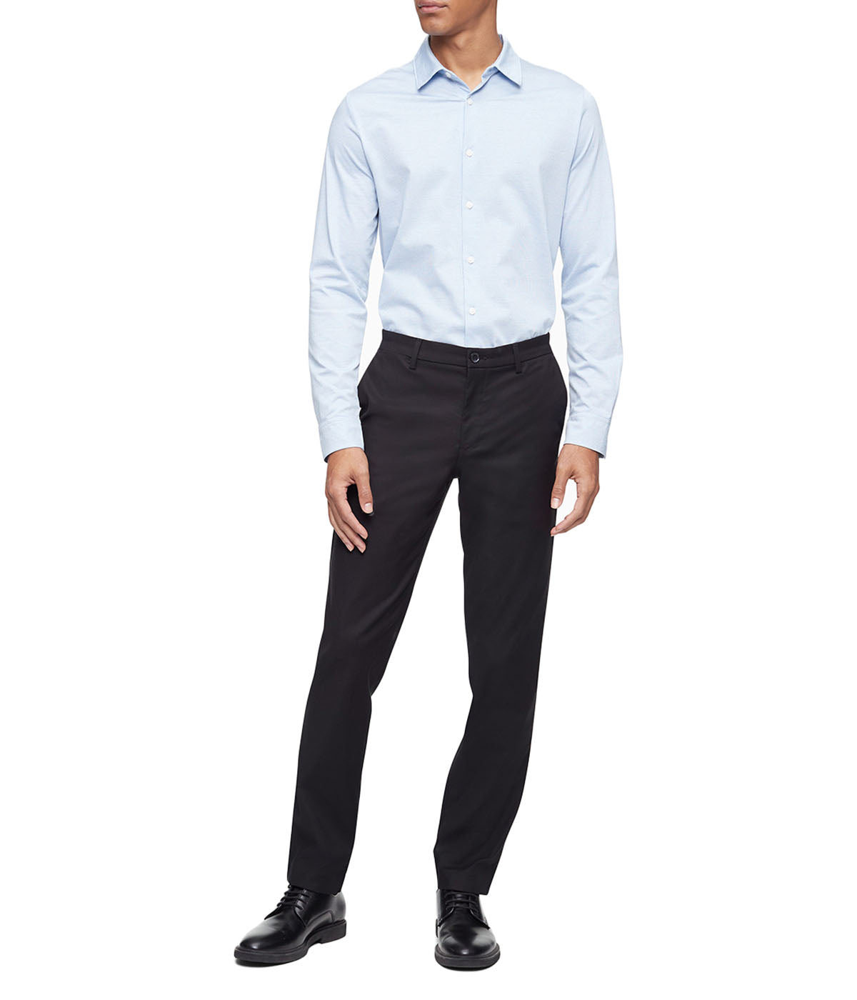  Calvin Klein Slim Modern Stretch Chino - Sky Captain - Bonton