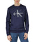 Long Sleeves Monogram Crewneck Shirt