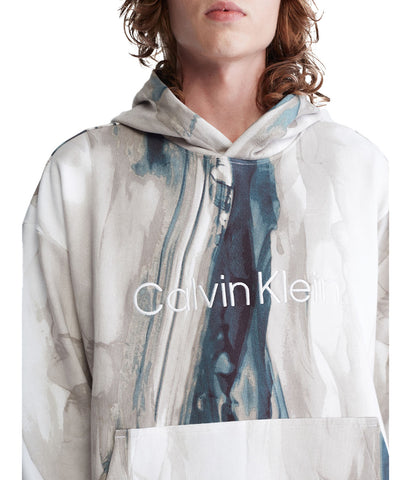 Long Sleeves Marble Hoody