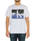 Short Sleeves Torn Logo Crew Tee