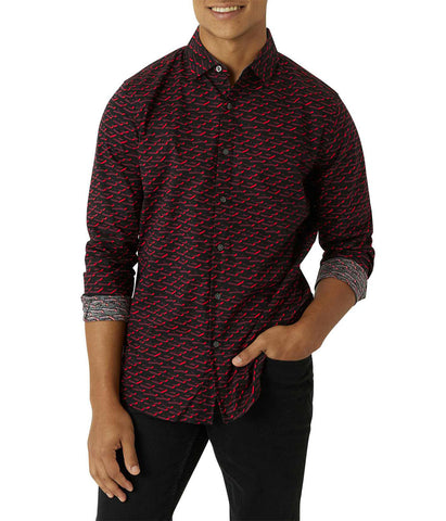 Burnett Long Sleeve Woven Shirt