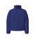 Long Sleeves Front Zipper Mock Neck Puffer Coat