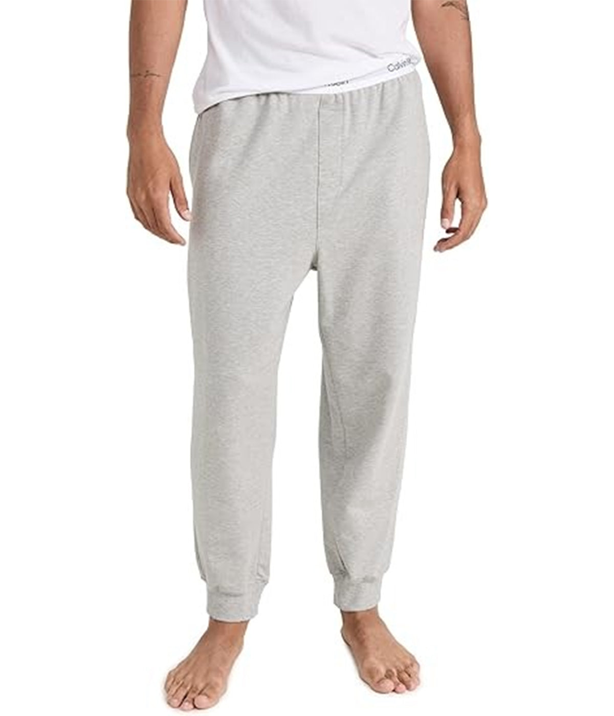  Calvin Klein Modern Cotton Lounge Jogger - Gray Heather - Bonton