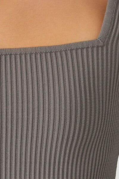  Forever 21 Ribbed Knit Sweater - white - Bonton