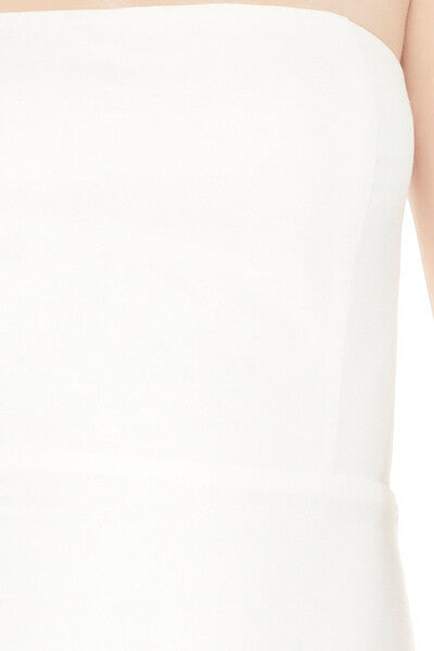  Forever 21 Tube Mini Dress - white - Bonton