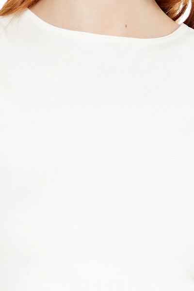  Forever 21 Cutout Tank Top - white - Bonton