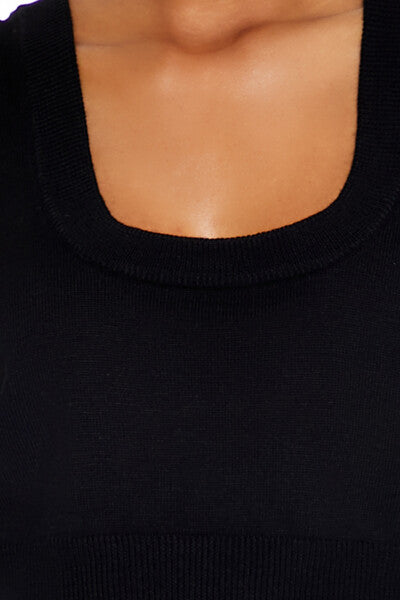  Forever 21 Cropped Sweater Vest - ash brown - Bonton