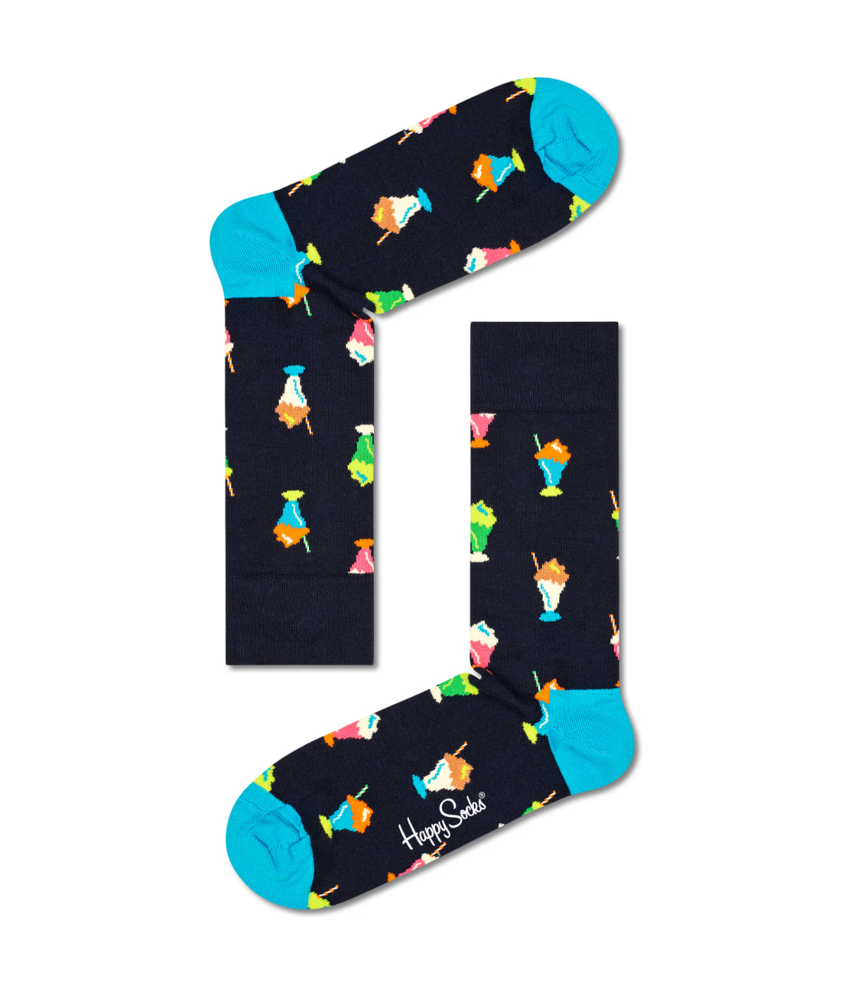  Happy Socks 4-Pack At The Diner Socks Gift Set Multi - Multi - Bonton