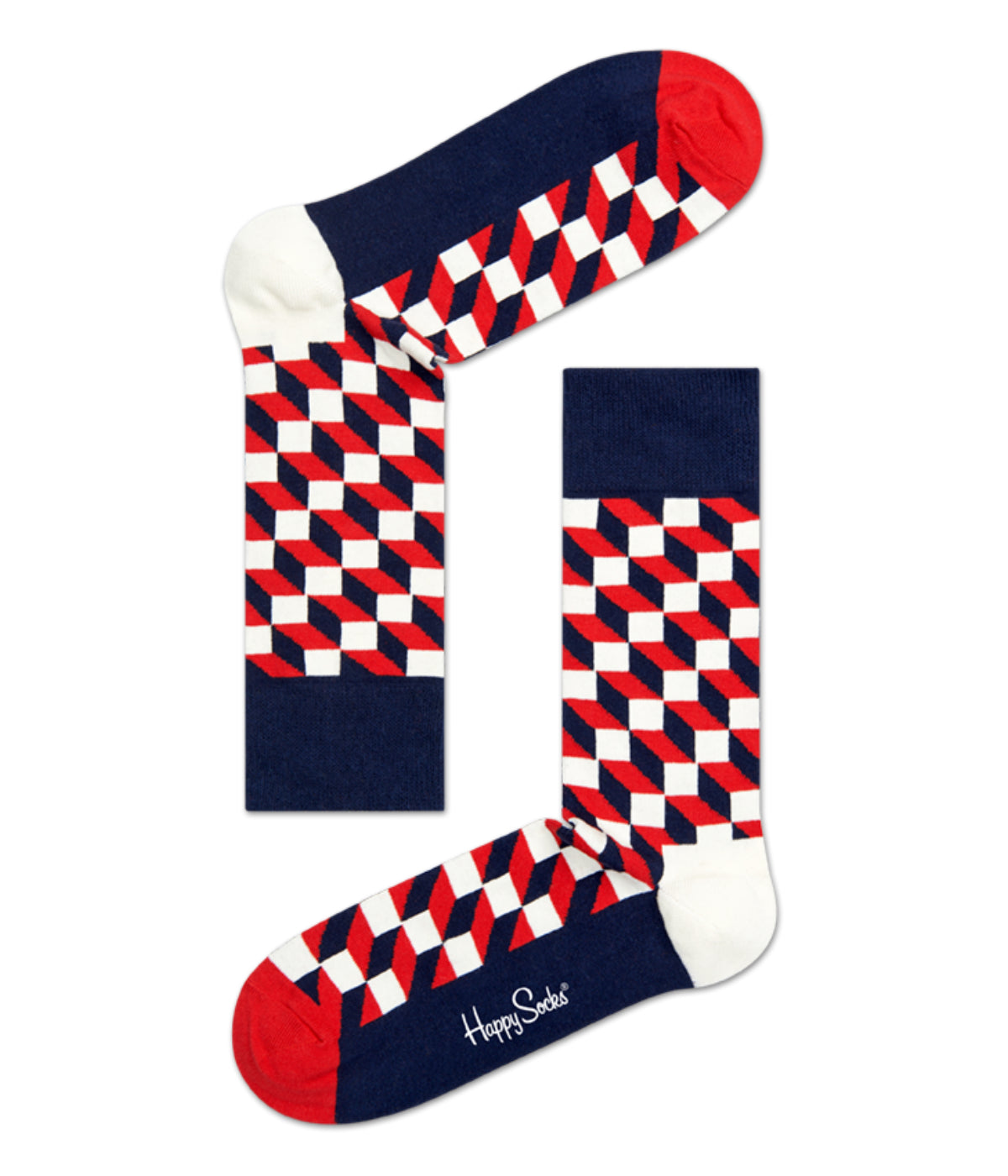  Happy Socks 4-Pack Classic Navy Socks Gift Set Multi - Multi - Bonton