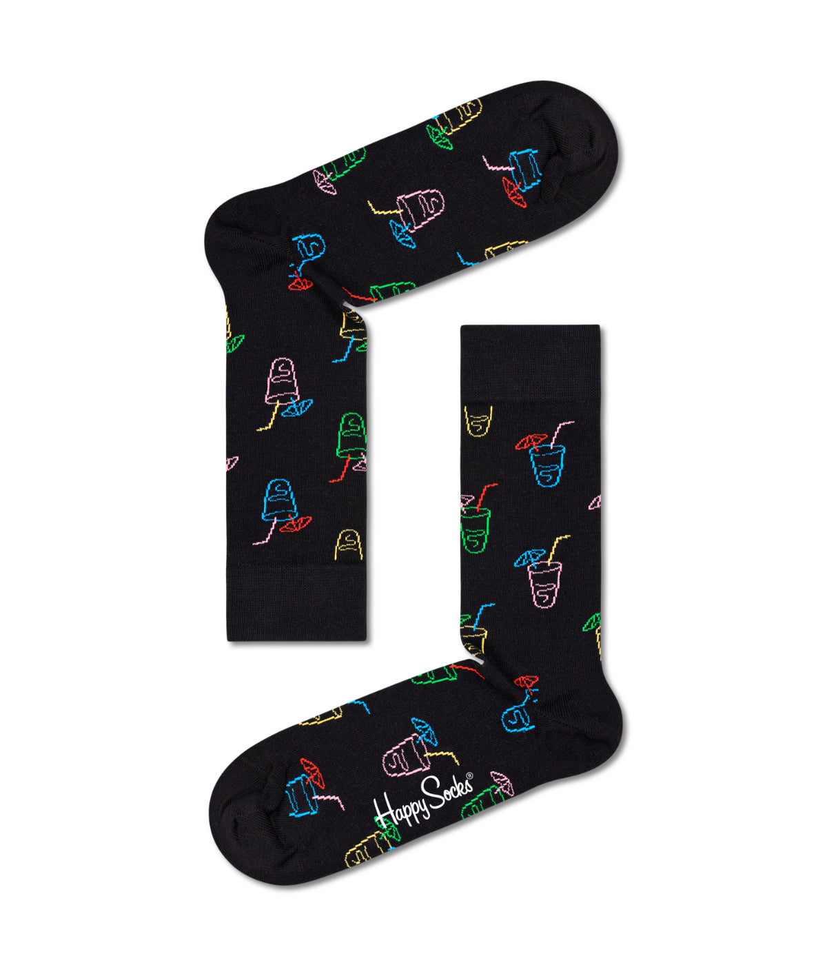  Happy Socks 2-Pack Have A Seat Socks Gift Set Multi - Multi - Bonton