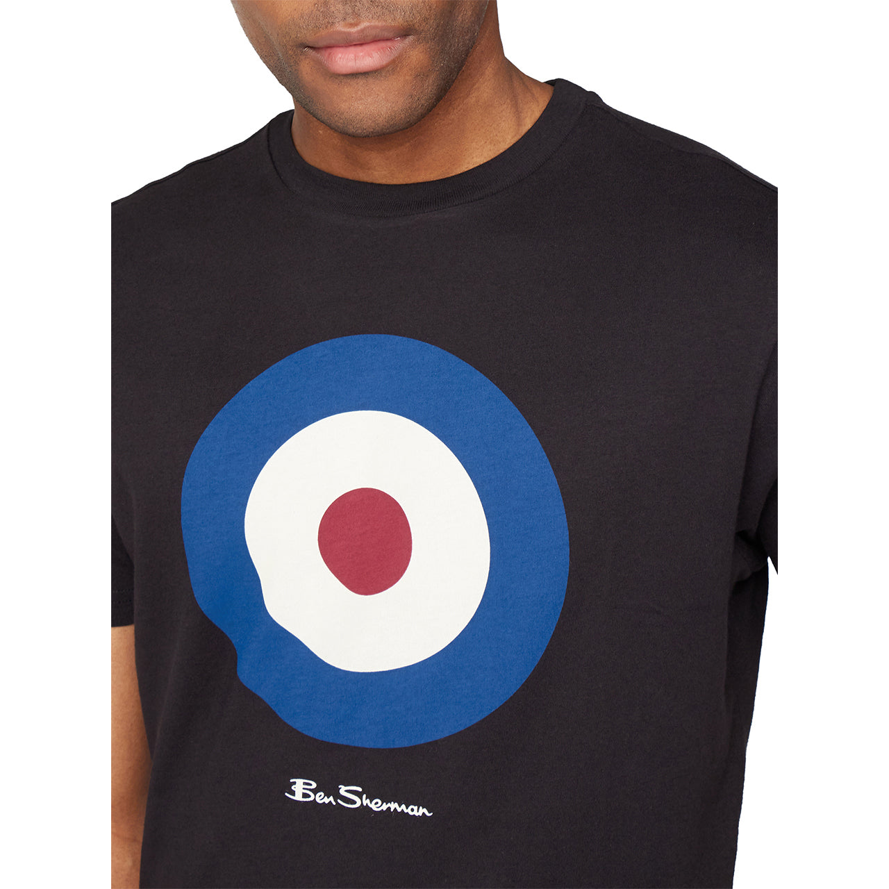  Ben Sherman Signature Target T-shirt - Black - Bonton