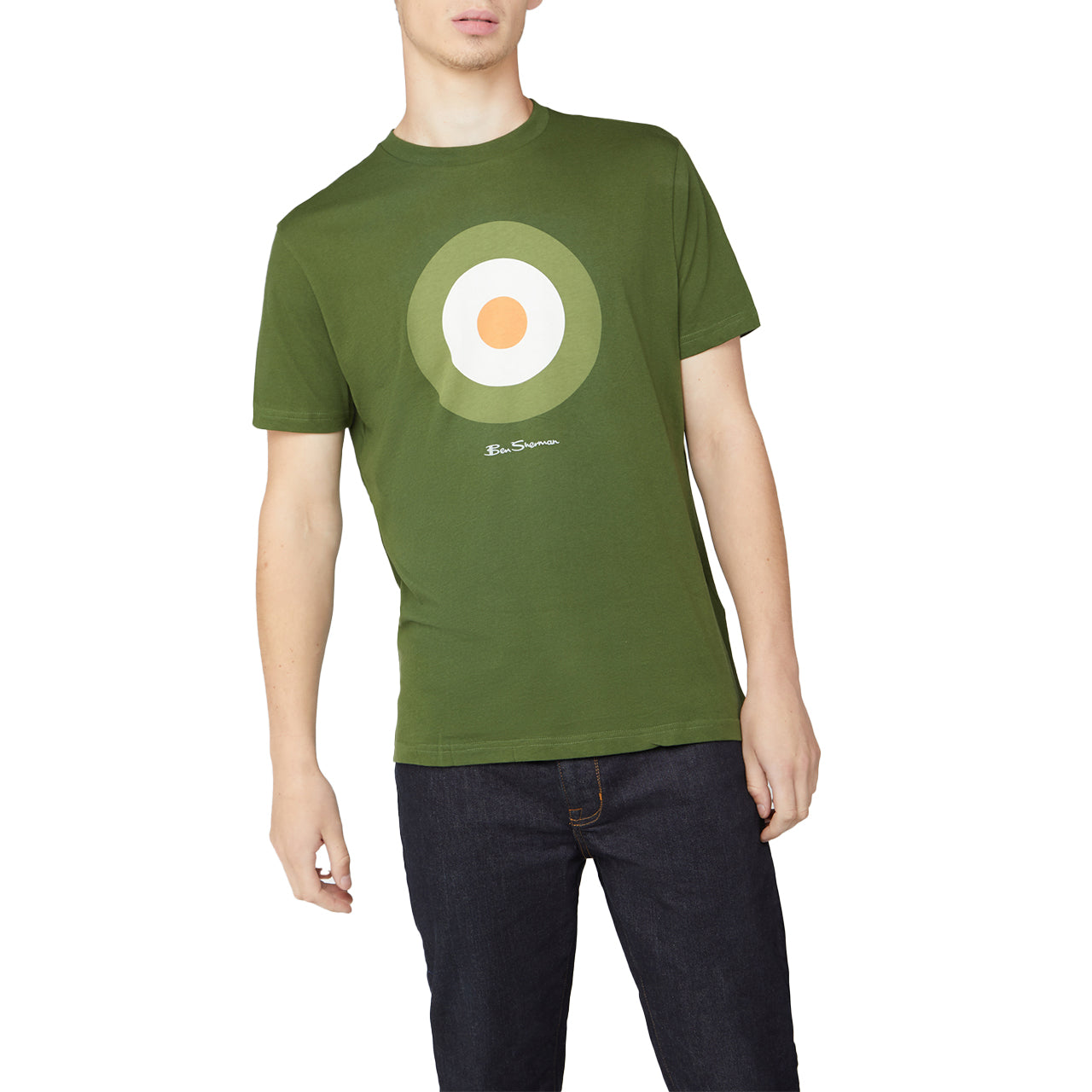  Ben Sherman Signature Target T-shirt - White - Bonton