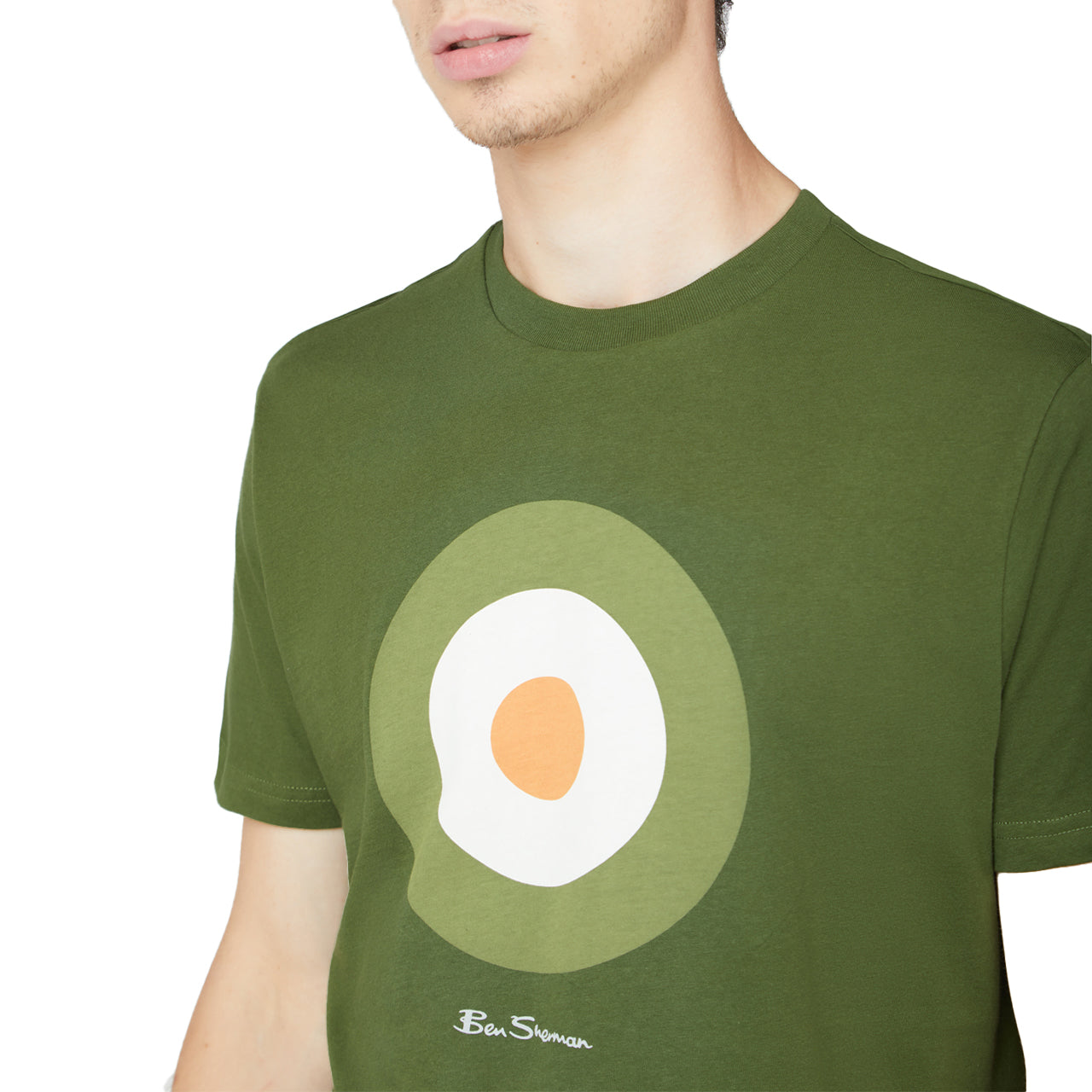  Ben Sherman Signature Target T-shirt - Camouflage - Bonton