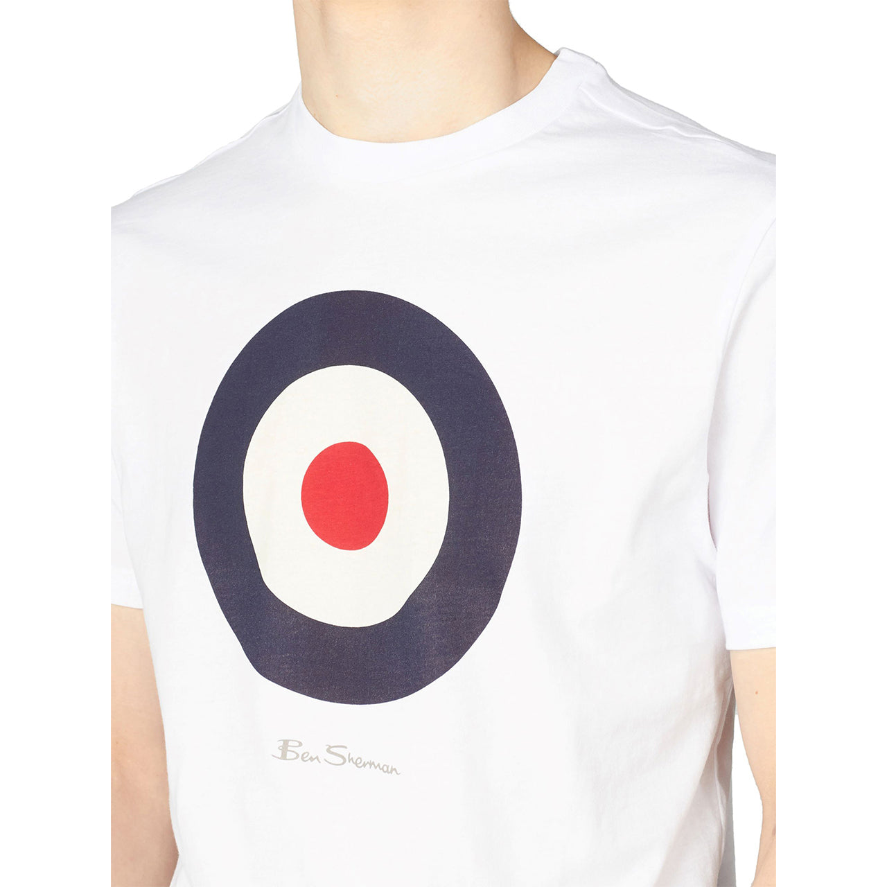  Ben Sherman Signature Target T-shirt - White - Bonton