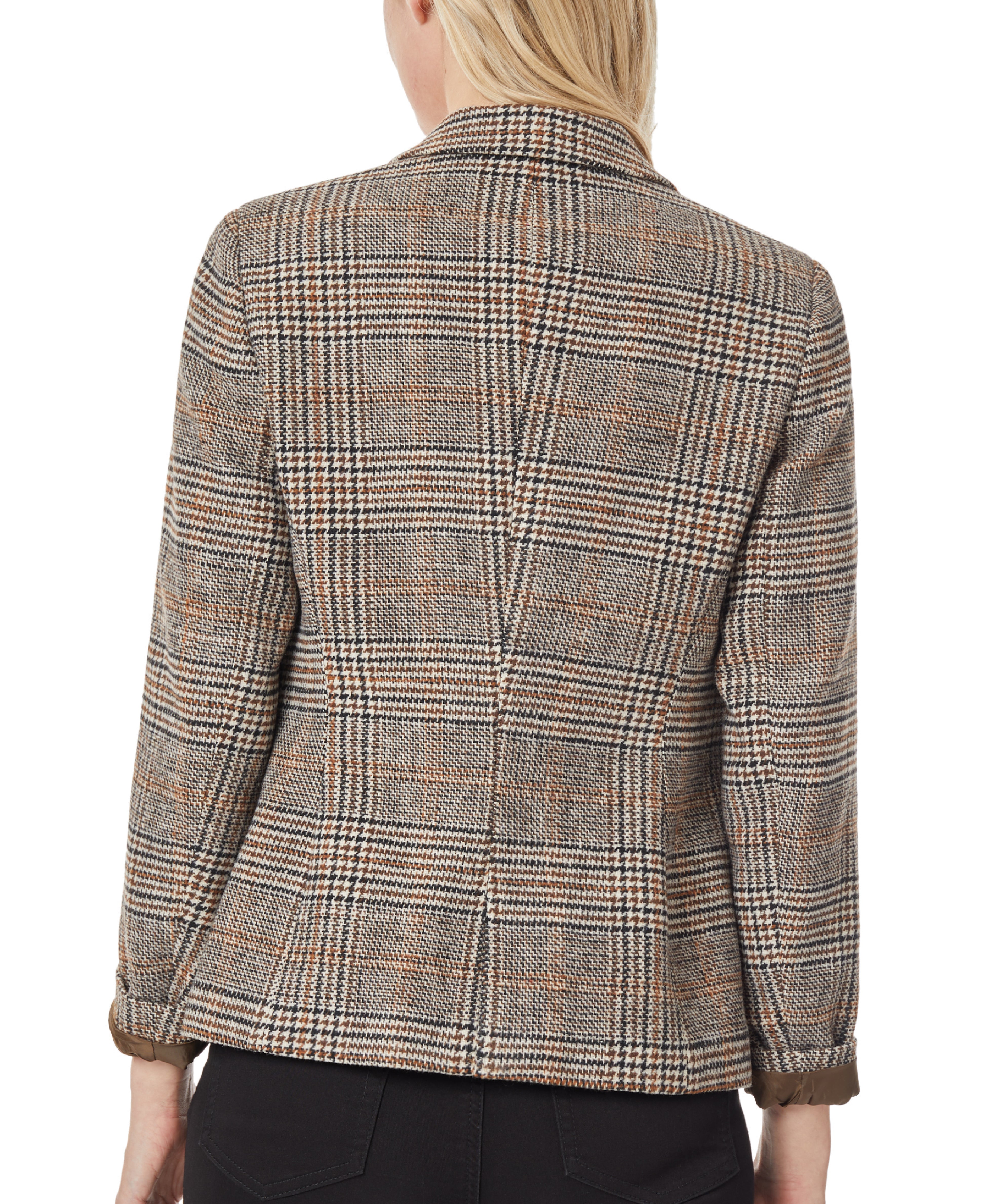  Jones New York Faux Double Breasted Jacket - Cola Combo - Bonton