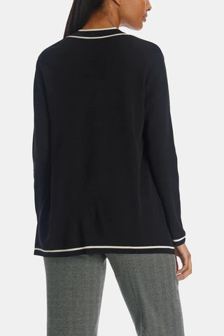 Plus Size Malibu Cardigan With Tipping