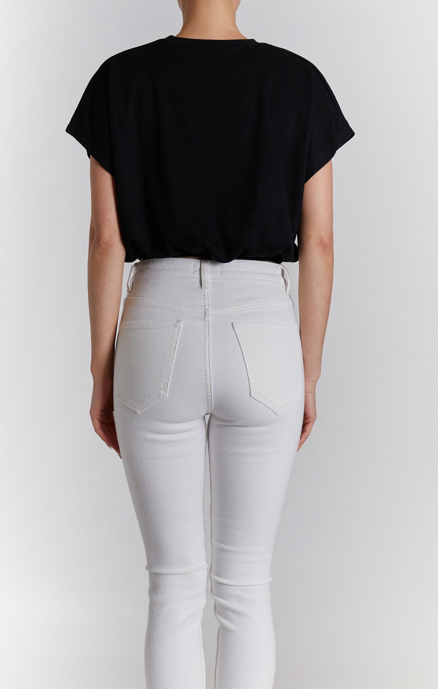  Oat New York Bubble T-Shirt with Crew Neck - Black - Bonton