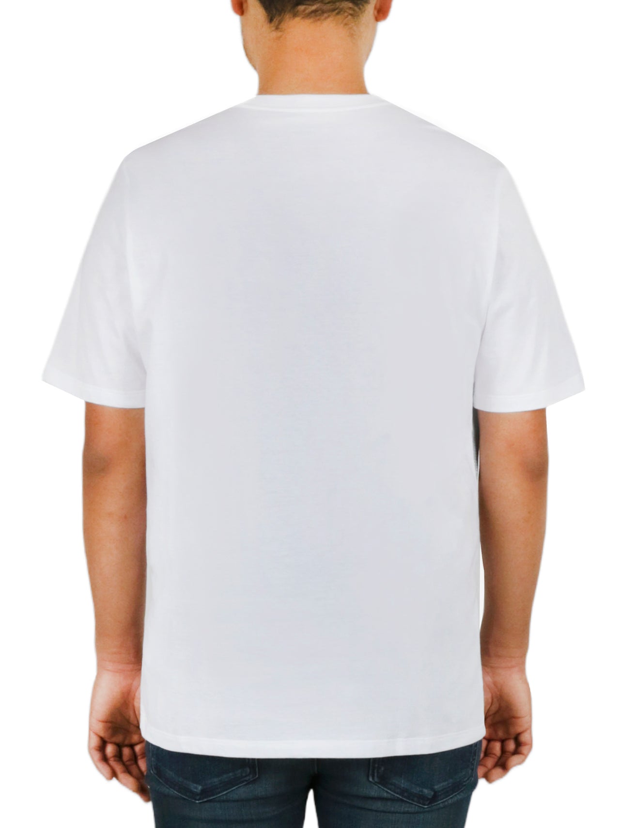  Calvin Klein Short Sleeves Blo Prism Crew - Brilliant White - Bonton