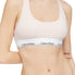  Calvin Klein Cotton Modern Unlined Bralette - Nymph's Thigh - Bonton