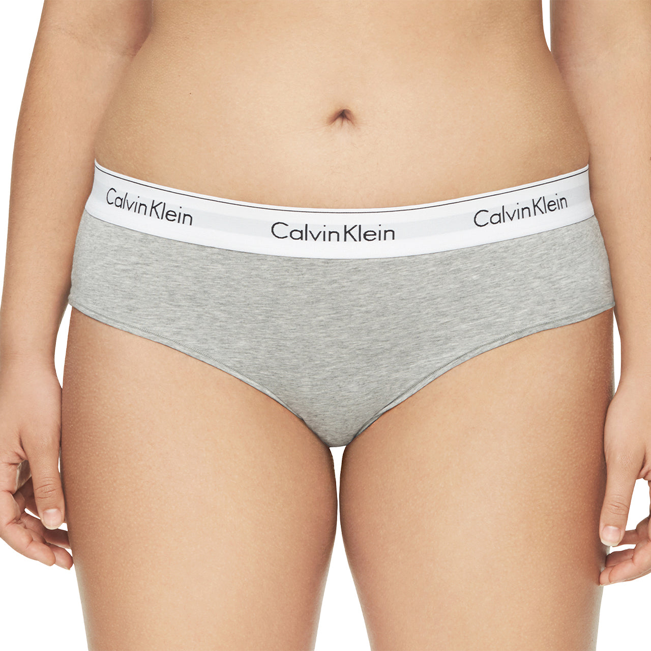  Calvin Klein Modern Cotton Plus Hipster - Grey - Bonton