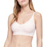  Calvin Klein Cotton Triangle Lightly Lined Bralette - Nymph's Thigh - Bonton