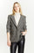 Boyfriend Blazer with Single Button Fastener